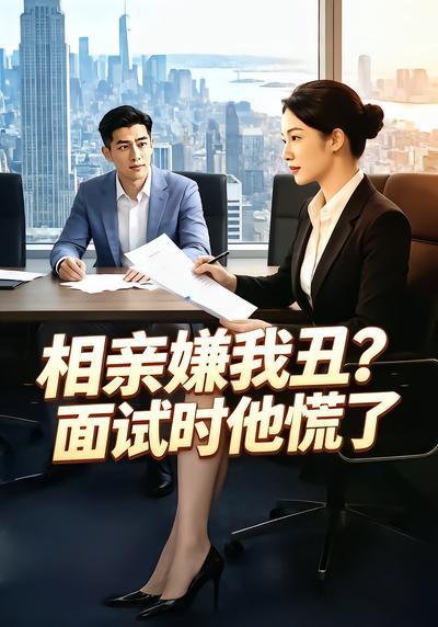 相亲嫌我丑？面试时他慌了