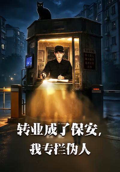 转业成了保安，我专拦伪人
