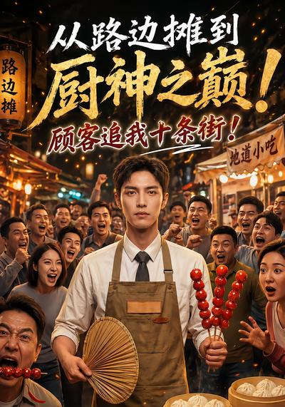 从路边摊到厨神之巅，顾客追我十条街！