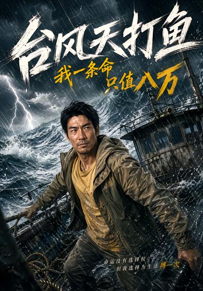 台风天打鱼，我一条命只值八万？