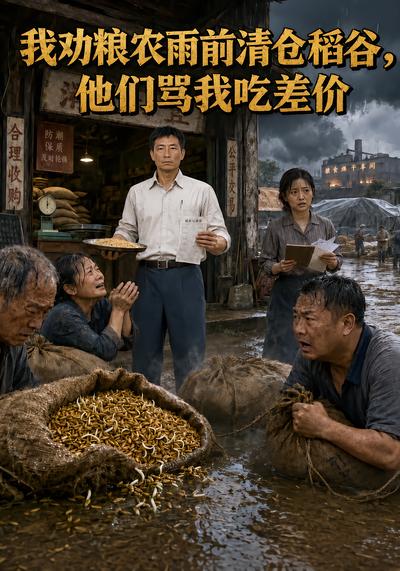 我劝粮农雨前清仓稻谷，他们骂我吃差价