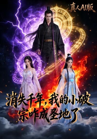 消失千年，我的小破宗咋成圣地了真人AI版