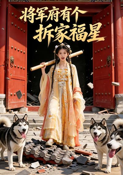 将军府有个拆家福星