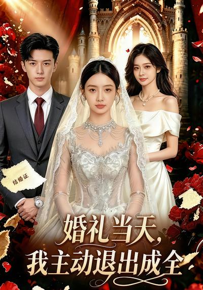 婚礼当天，我主动退出成全