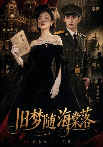 旧梦随海棠落
