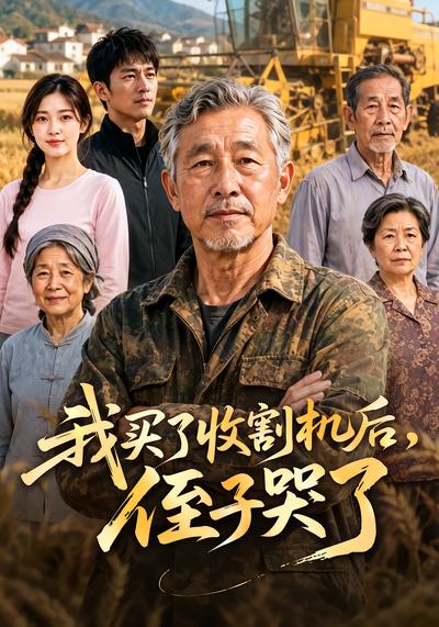 我买了收割机后，侄子哭了