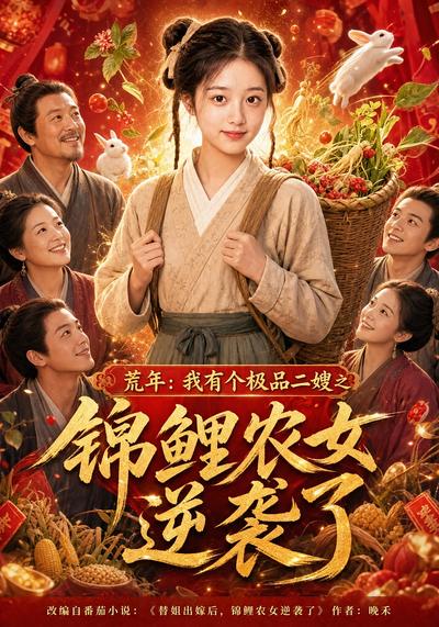 荒年：我有个极品二嫂之锦鲤农女逆袭了