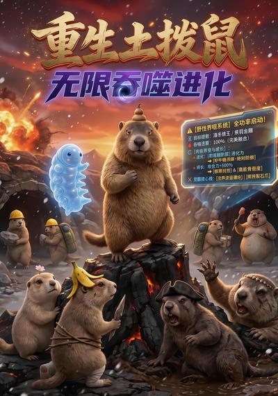 重生土拨鼠：无限吞噬进化