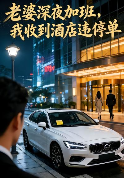 老婆深夜加班，我收到酒店违停单