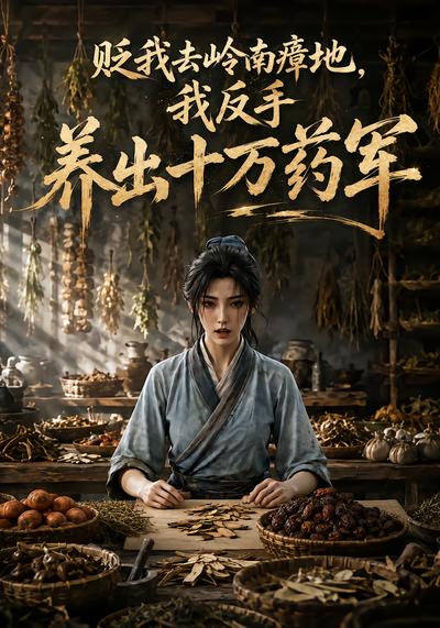 贬我去岭南瘴地，我反手养出十万药军